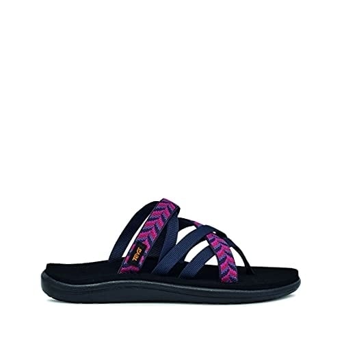 Teva Womens Voya Zillesa Sandal Retro Geometric Navy - 1117032-RGNV RETRO GEOMETRIC NAVY Image 1