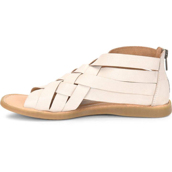 Born Womens Iwa Woven Sandal White (Ecru) - BR0032901  WHITE Image 3