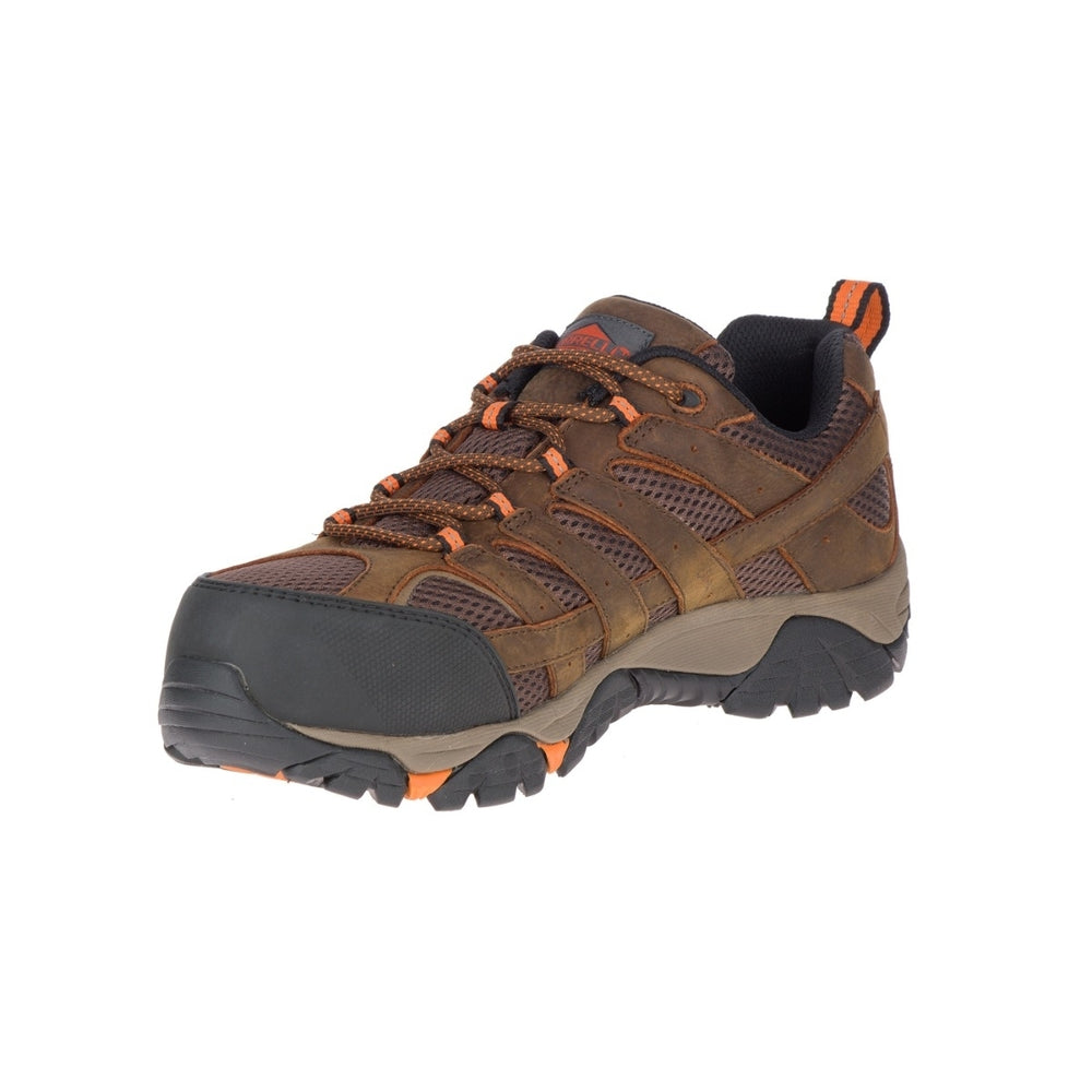 MERRELL WORK Men's Moab Vertex Vent Composite Toe Work Shoe Clay - J11119  CLAY Image 2