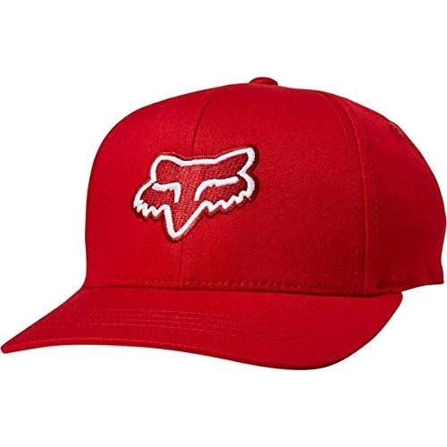 Fox Racing Youth Legacy Flexfit Hat - 58231 (Chili - OS) ONE SIZE RED Image 3