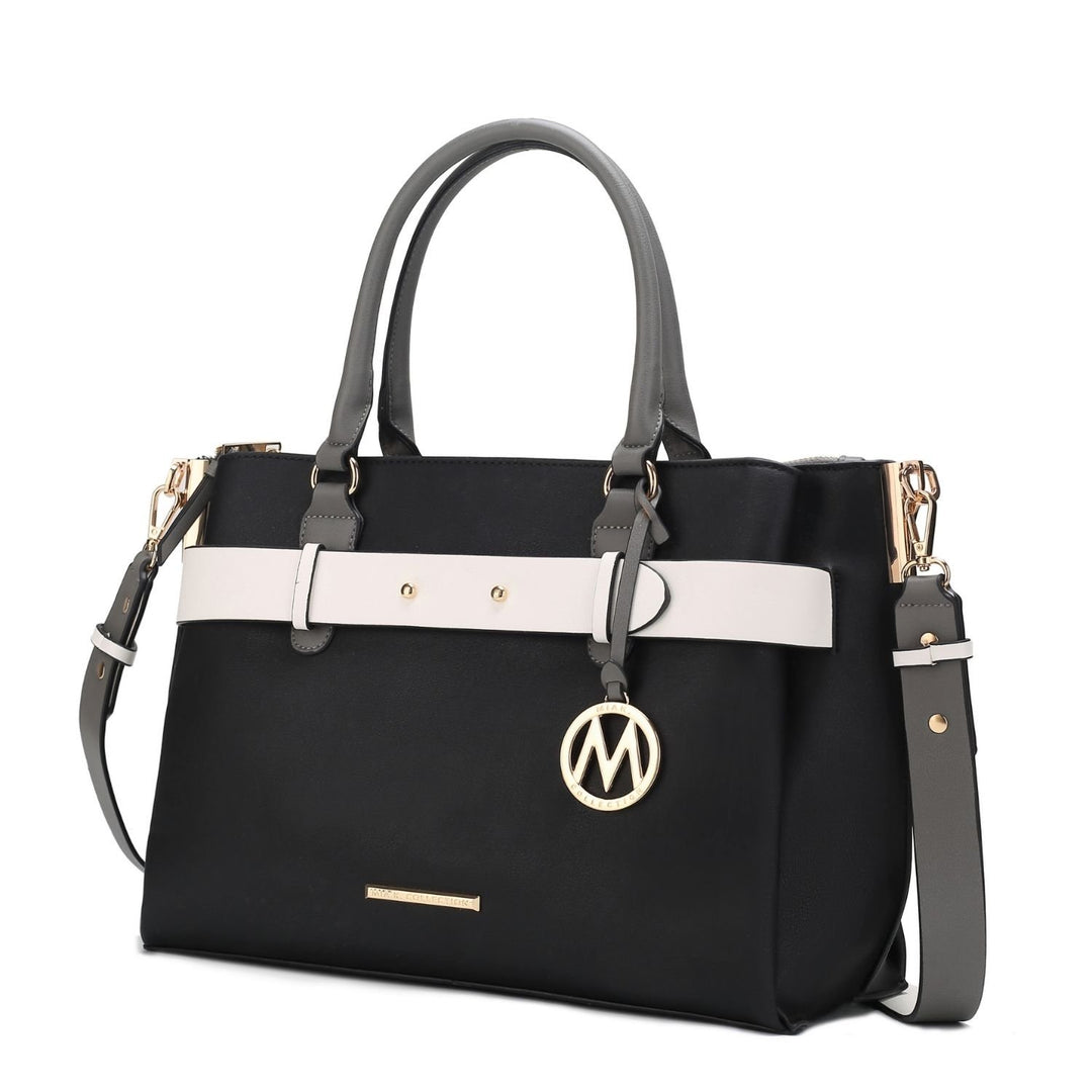 Jamie Shoulder Bag Multi-Functional Satchel Handbag by Mia K Image 3