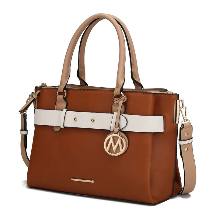 Jamie Shoulder Bag Multi-Functional Satchel Handbag by Mia K Image 4