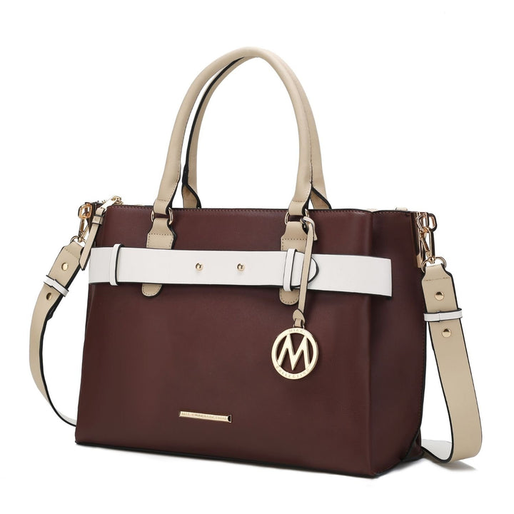 Jamie Shoulder Bag Multi-Functional Satchel Handbag by Mia K Image 1