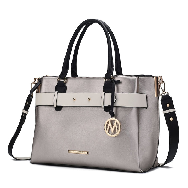 Jamie Shoulder Bag Multi-Functional Satchel Handbag by Mia K Image 11