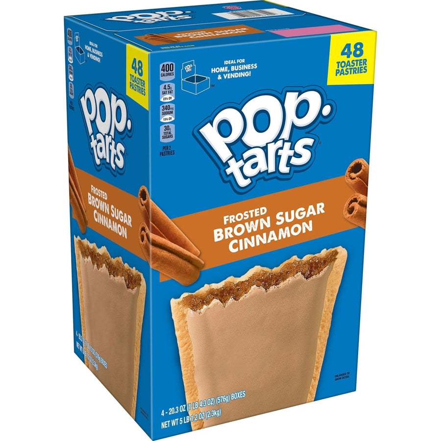 Pop-Tarts Frosted Brown Sugar Cinnamon (48 Count) Image 1