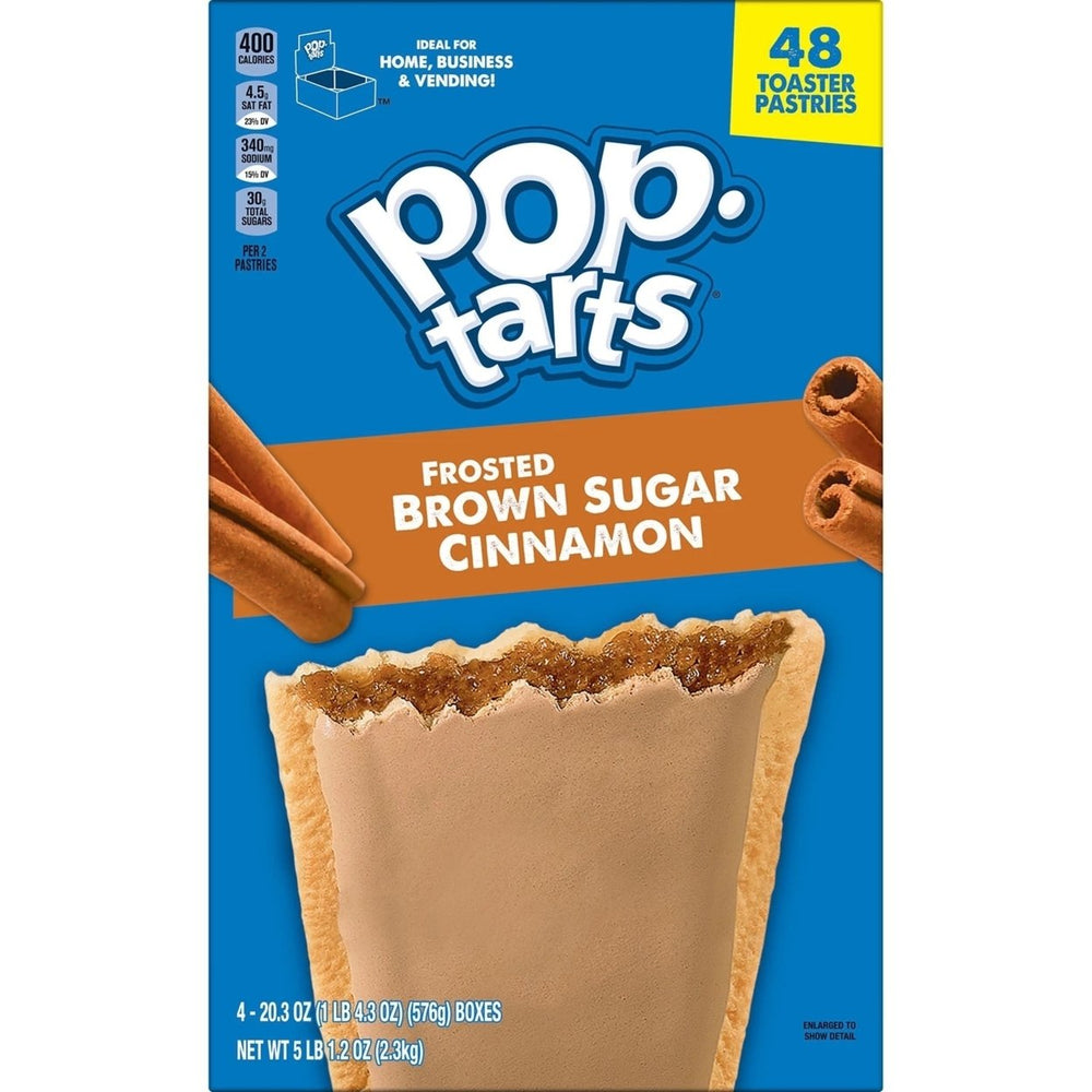 Pop-Tarts Frosted Brown Sugar Cinnamon (48 Count) Image 2