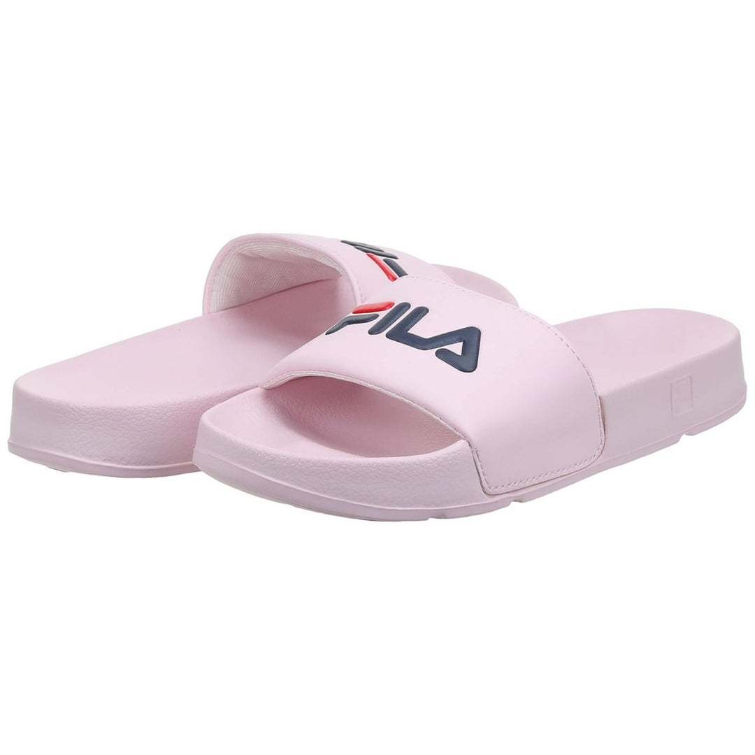 Fila Womens Drifter Slide Sandal 9 D BBRD/FNVY/FRED Comfortable Fashion Footwear Image 3