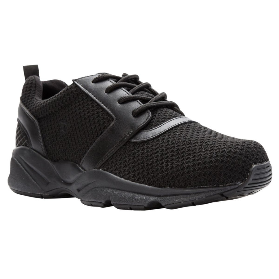 Propet Men's Stability X Walking Shoe Black - MAA012MBLK  BLACK Image 1