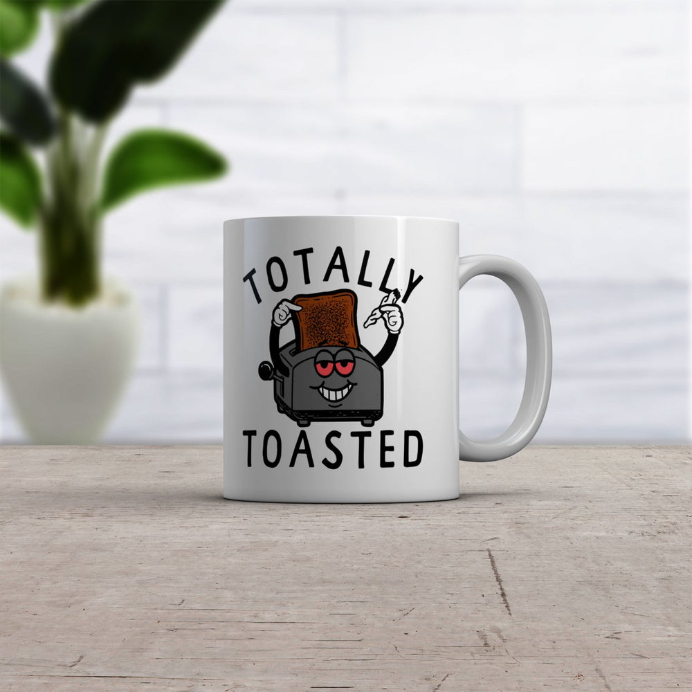 Totally Toasted Mug Funny 420 Burnt Toast Joint Weed Smoke Toaster-11oz Image 2