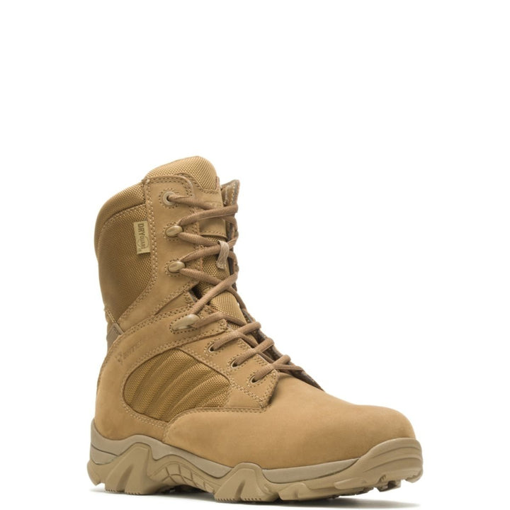 Bates Mens GX-8 Waterproof Composite Toe Side Zip Work Boot Coyote - E04272 COYOTE Image 2