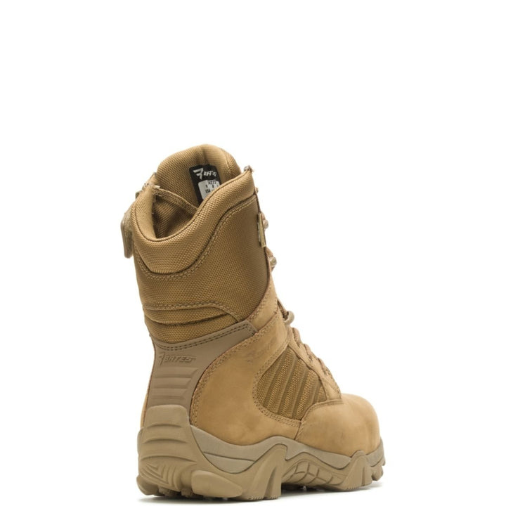 Bates Mens GX-8 Waterproof Composite Toe Side Zip Work Boot Coyote - E04272 COYOTE Image 4