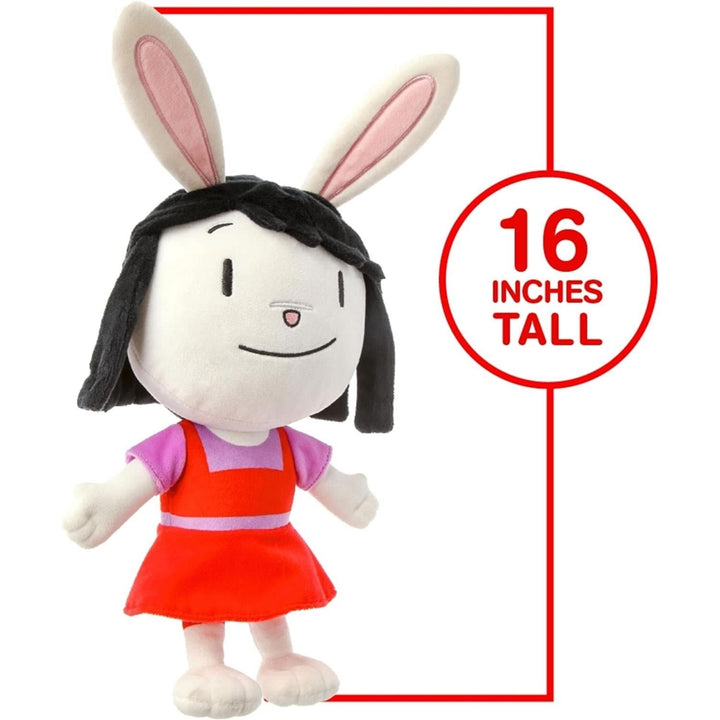 Elinor Wonders Why Bunny Rabbit Plush Doll 16" Kids PBS TV Series Character Stuffed Animal Mighty Mojo Image 3