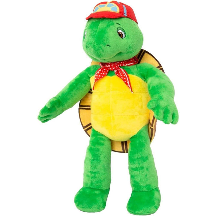 Franklin the Turtle Plush Doll 14" Mighty Mojo Stuffed Animal Hat Bandana Image 4