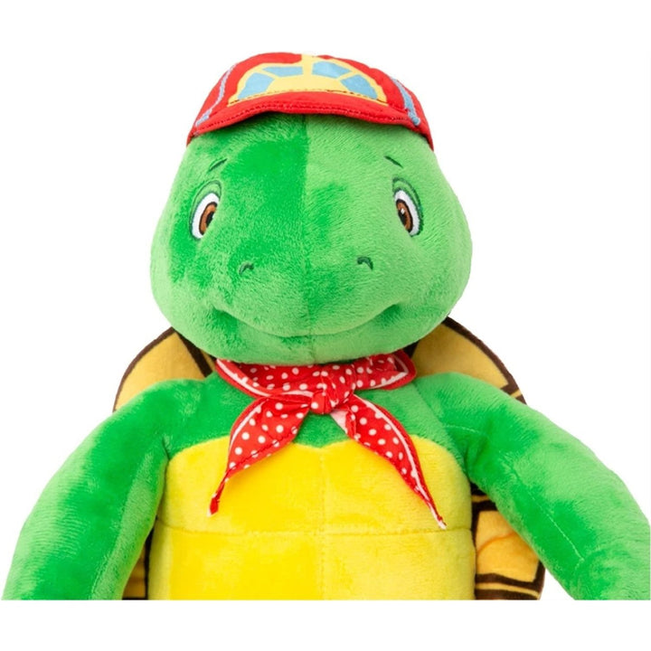 Franklin the Turtle Plush Doll 14" Mighty Mojo Stuffed Animal Hat Bandana Image 4