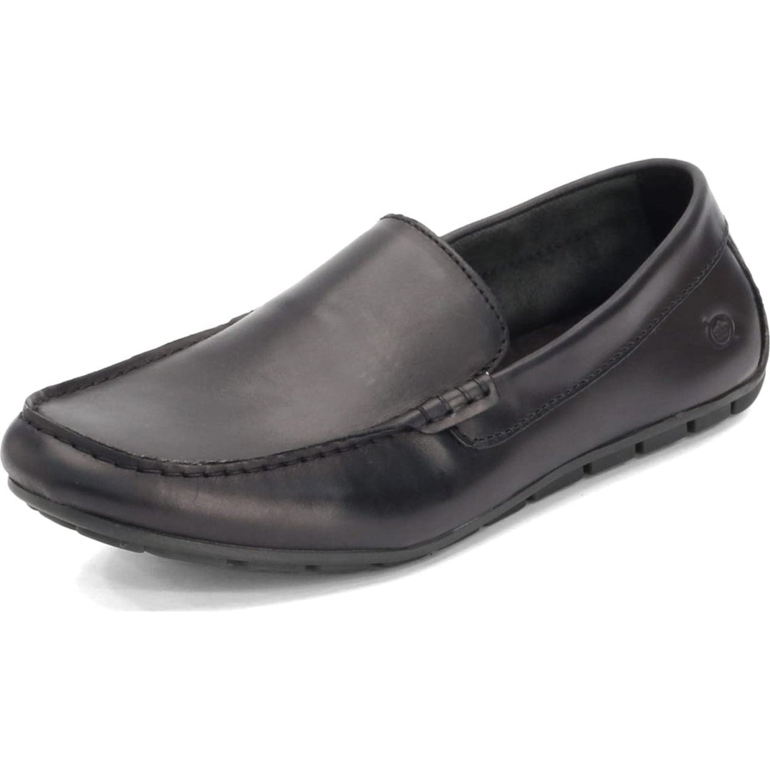 Born Mens Allan Loafer Black Full Grain Leather - H38203 AD TEMPLATE SIZE BLACK F/G Image 4