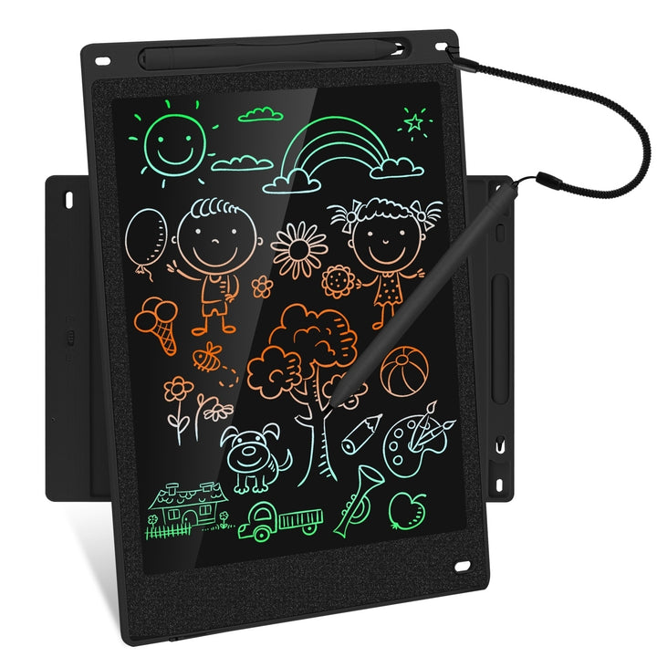 10in LCD Writing Tablet Doodle Board Rainbow Colorful Educational Drawing Pad Image 8