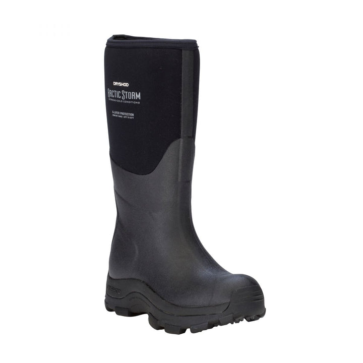 Dryshod Womens Arctic Storm Hi Extreme Conditions Pull On Winter Boot Black/Grey - ARS-WH-BK ONE SIZE BLACK/GREY Image 2