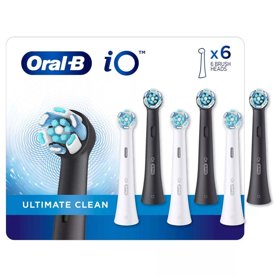 Oral-B iO Series Electric Toothbrush Replacement Brush Heads (6 Count Refills) Image 1