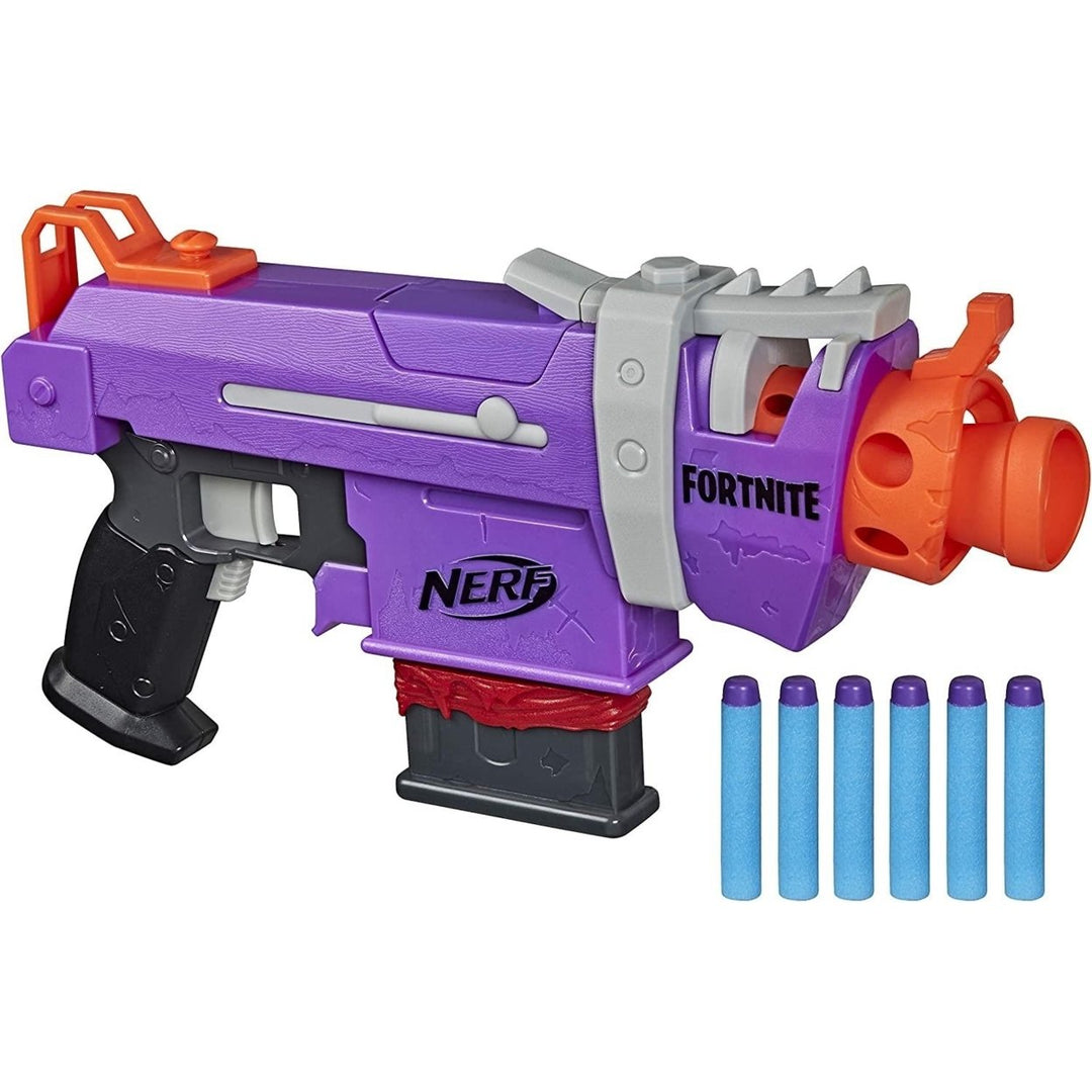 NERF Fortnite SMG-E Blaster Replica Motorized 6 Dart Clip Video Gaming Hasbro Image 1