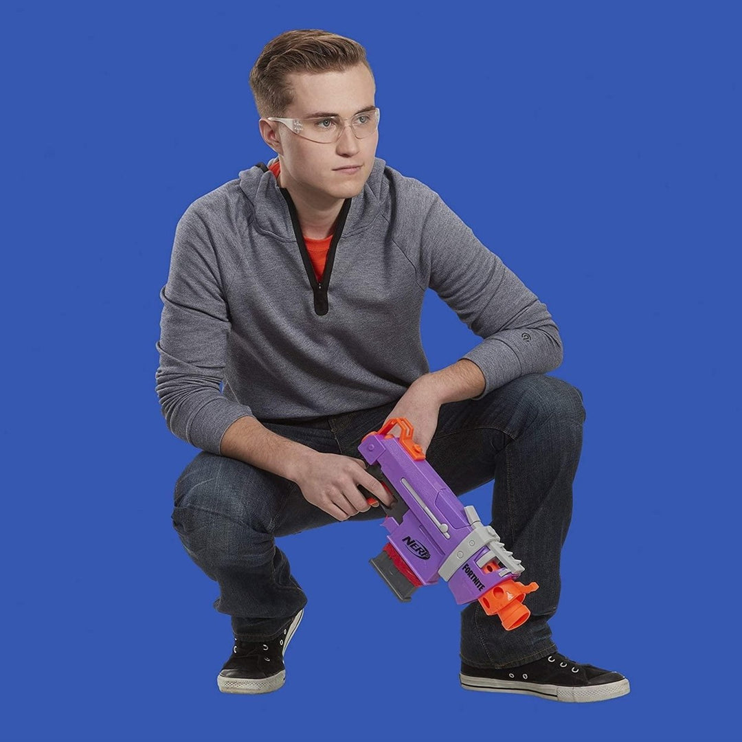 NERF Fortnite SMG-E Blaster Replica Motorized 6 Dart Clip Video Gaming Hasbro Image 7