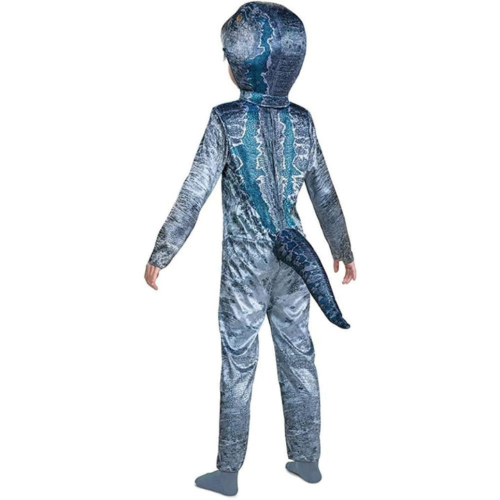 Blue Velociraptor Dinosaur size S 2T Toddler Costume Jurassic World Official Disguise Image 2