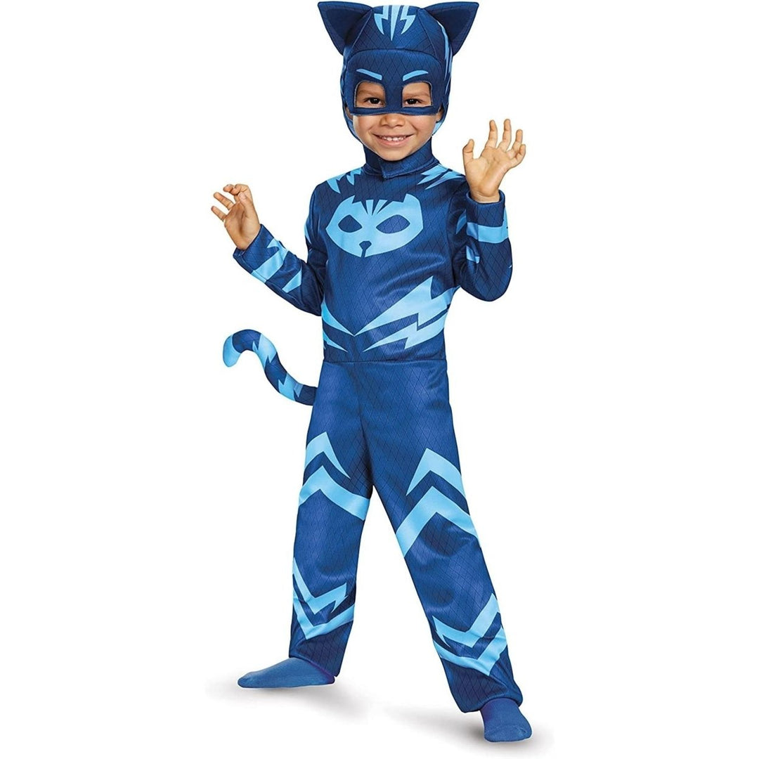 PJ Masks Catboy Costume Boys XL 14-16 Jumpsuit Disguise Brand Disguise Image 1