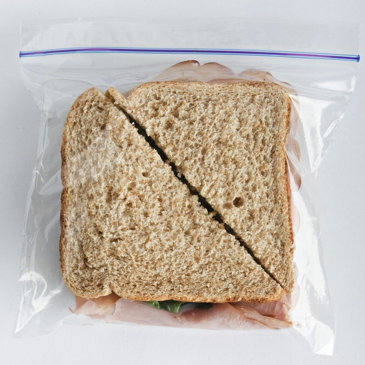 Slide Plus Fold Lock Top Sandwich Bag (100 Bags) Image 3