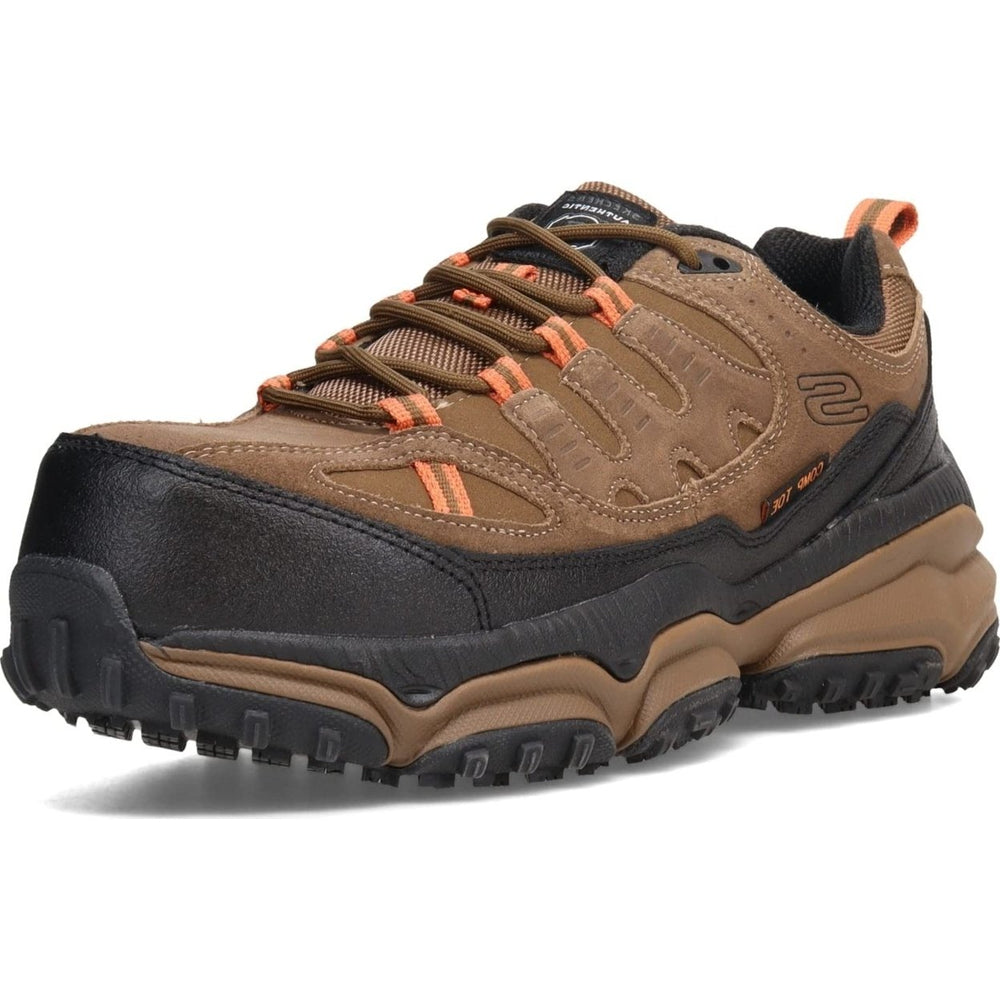 Skechers Rugged Alpine Comp Toe BROWN/ORANGE Image 2