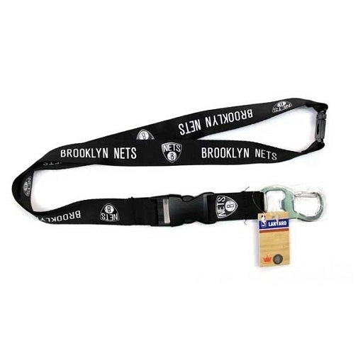 Brooklyn Nets NBA Bottle Opener Lanyard Image 1