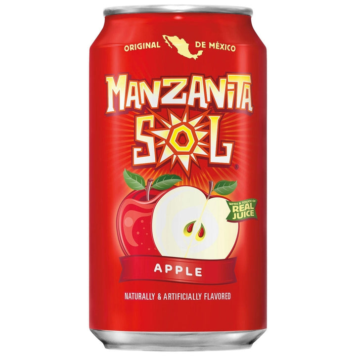 Manzanita Sol Soda Apple, 12 Fluid Ounce (Pack of 24) Image 3