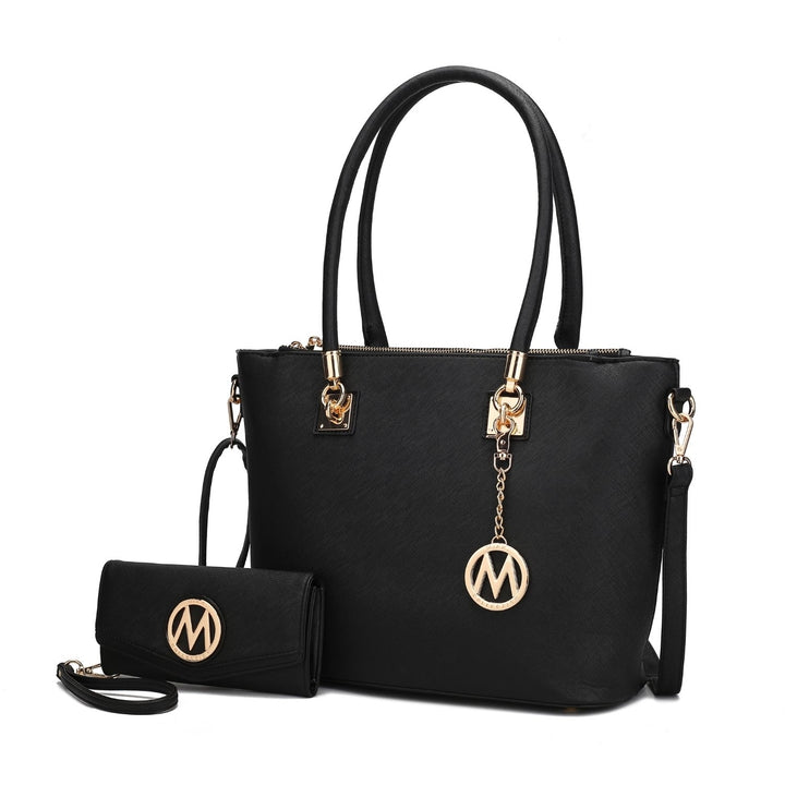 Vanessa Tote Handbag and Wallet Set by Mia K. Image 1