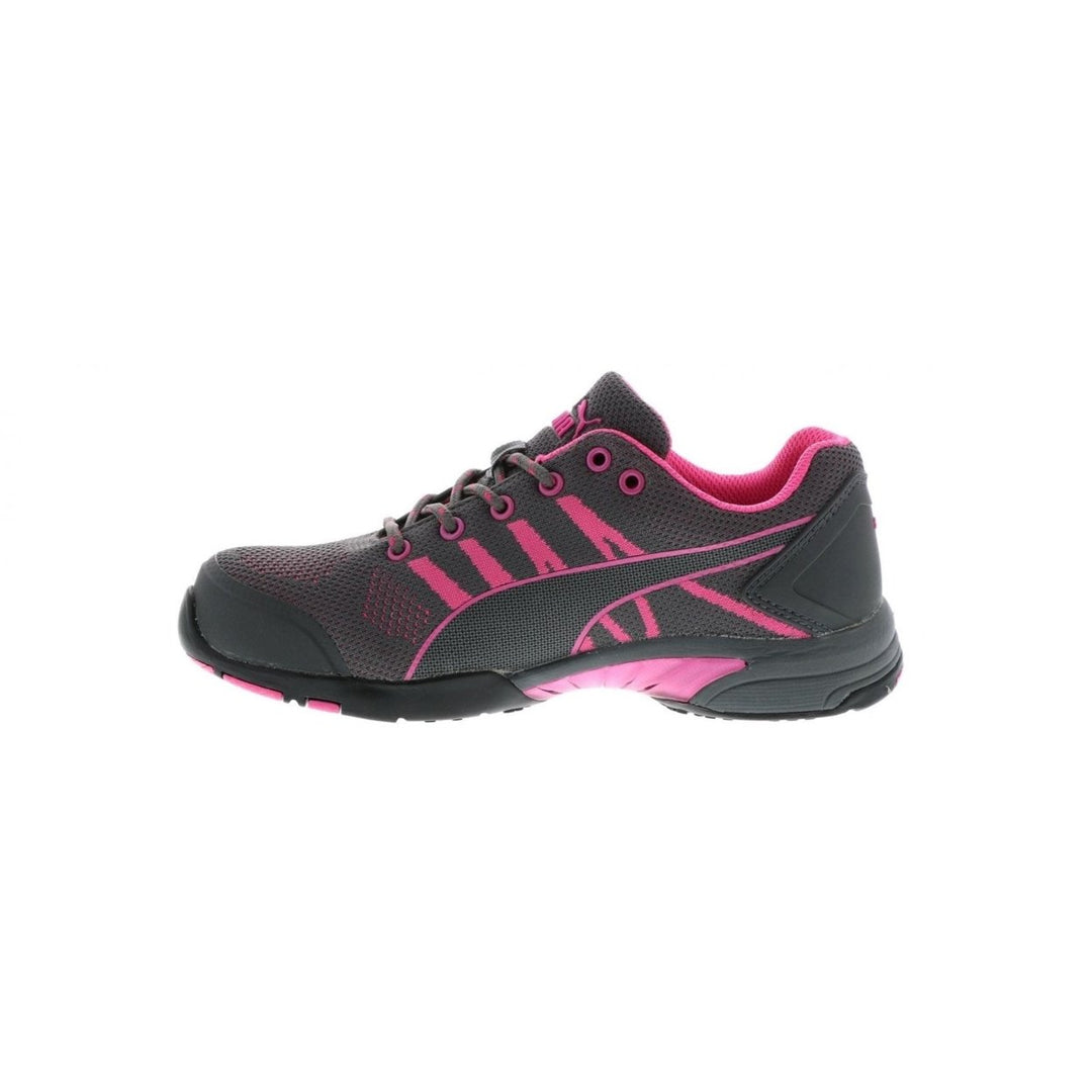 PUMA Safety Womens Celerity Knit Low Steel Toe ESD Work Shoe Pink - 642915 ONE SIZE PINK Image 4