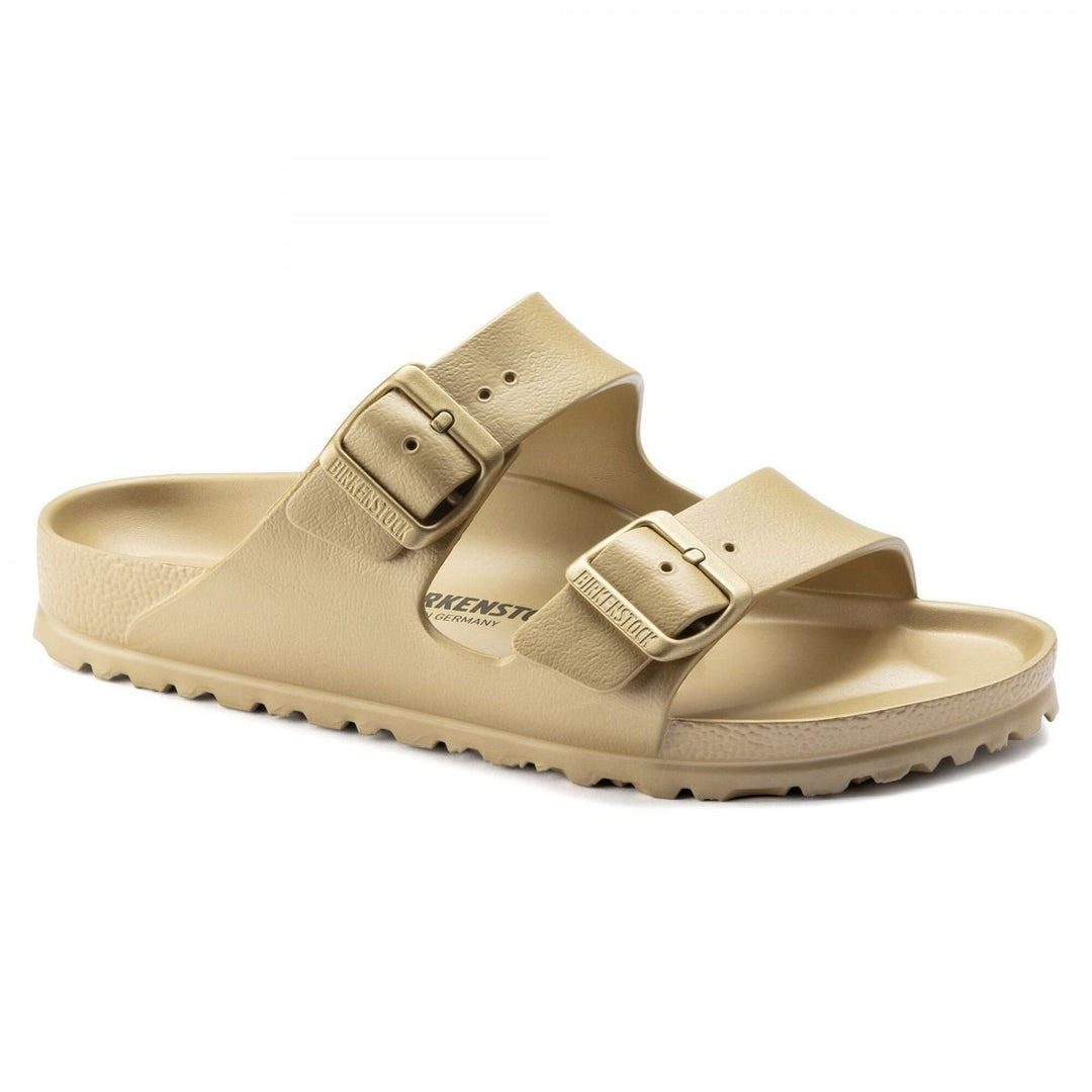 BIRKENSTOCK Unisex Arizona Essentials Metallic Gold EVA Sandals (narrow width) - 1022465 0 MET GOLD Image 1