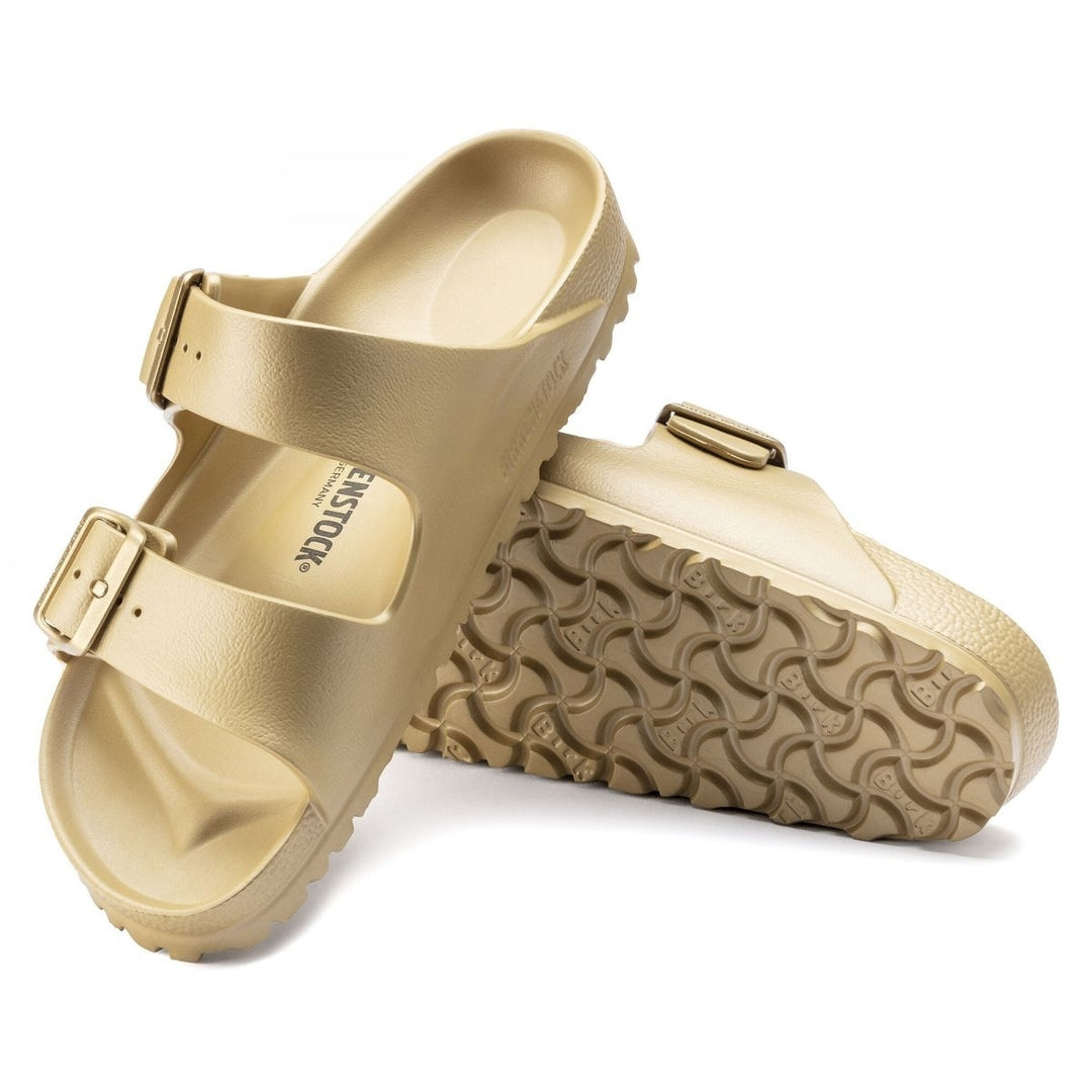 BIRKENSTOCK Unisex Arizona Essentials Metallic Gold EVA Sandals (narrow width) - 1022465 0 MET GOLD Image 2