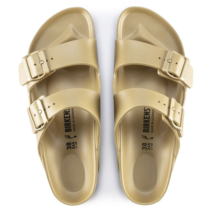 BIRKENSTOCK Unisex Arizona Essentials Metallic Gold EVA Sandals (narrow width) - 1022465 0 MET GOLD Image 3