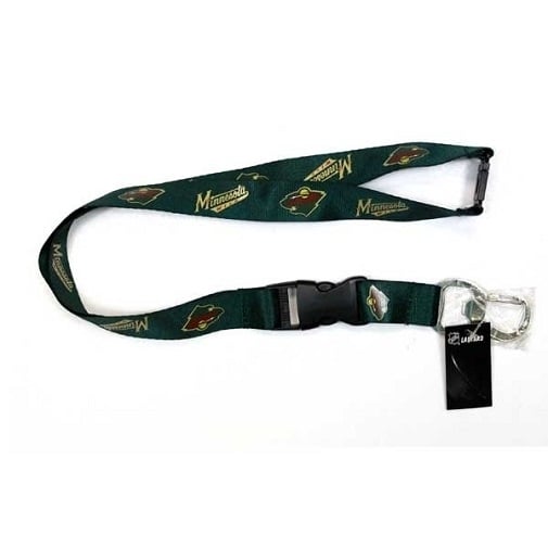 Minnesota Wild NHL Bottle Opener Lanyard Image 1