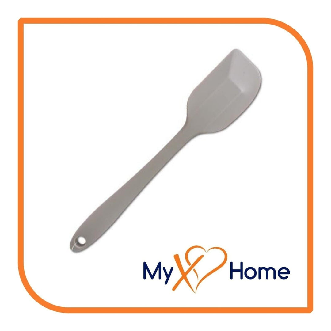 8" Gray Silicone Spatula and Slotted Turner Set by MyXOHome Image 4