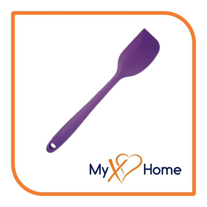 8" Purple Silicone Spoon and Spatula Set by MyXOHome Image 4