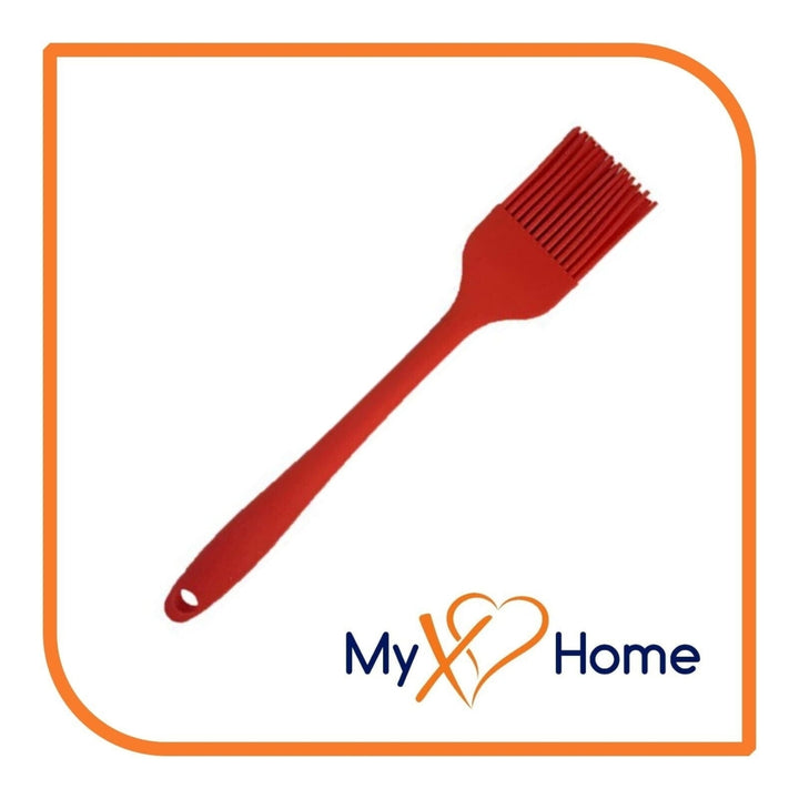 8" Red Silicone Utensils - Set of 9 Kitchen Tools - by MyXOHome Image 7