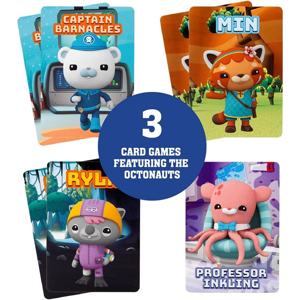 Octonauts Kids Classic Card Game 3 pack Memory Go Fish Old Maid Bundle Mighty Mojo Image 2