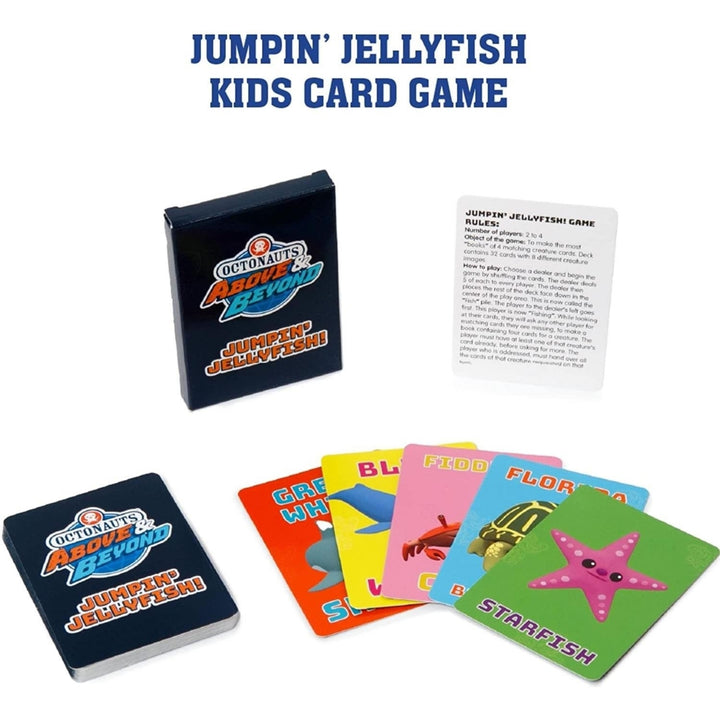 Octonauts Kids Classic Card Game 3 pack Memory Go Fish Old Maid Bundle Mighty Mojo Image 4