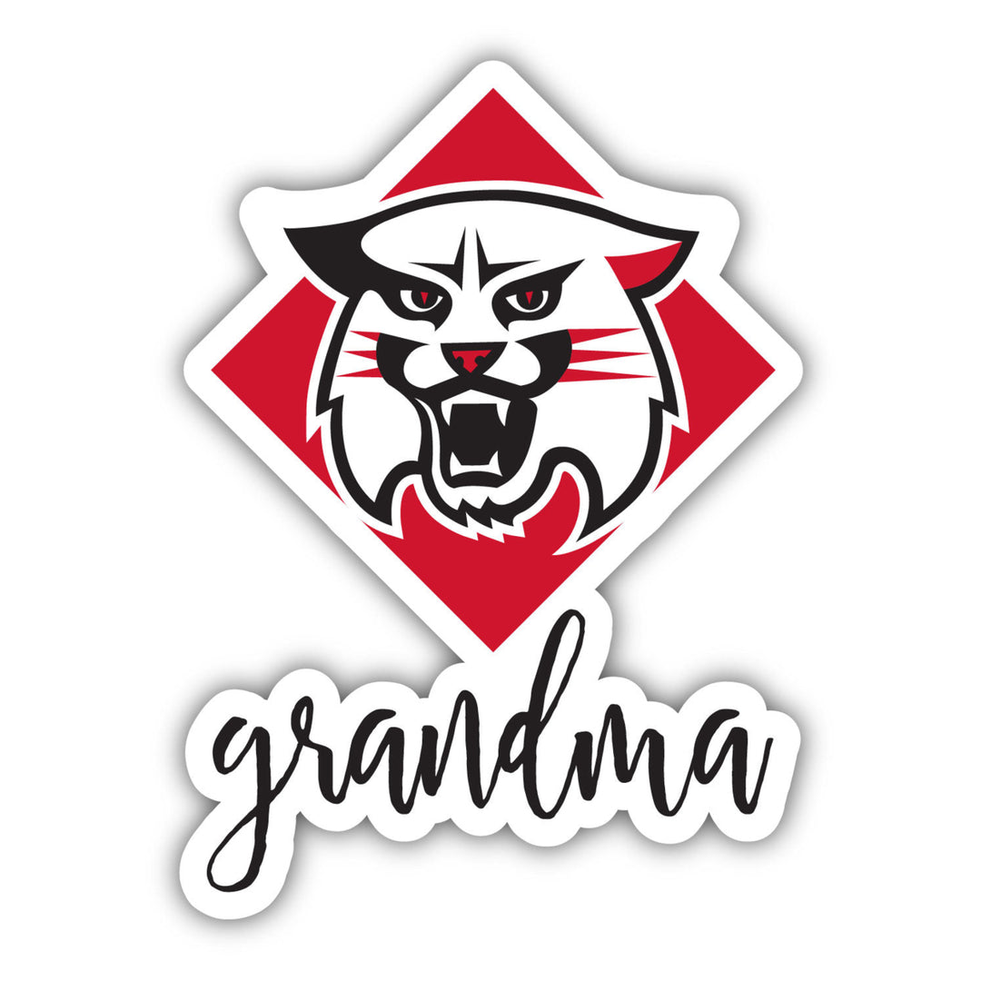 Davidson College 4 Inch Proud Grand Mom Die Cut Decal Image 1