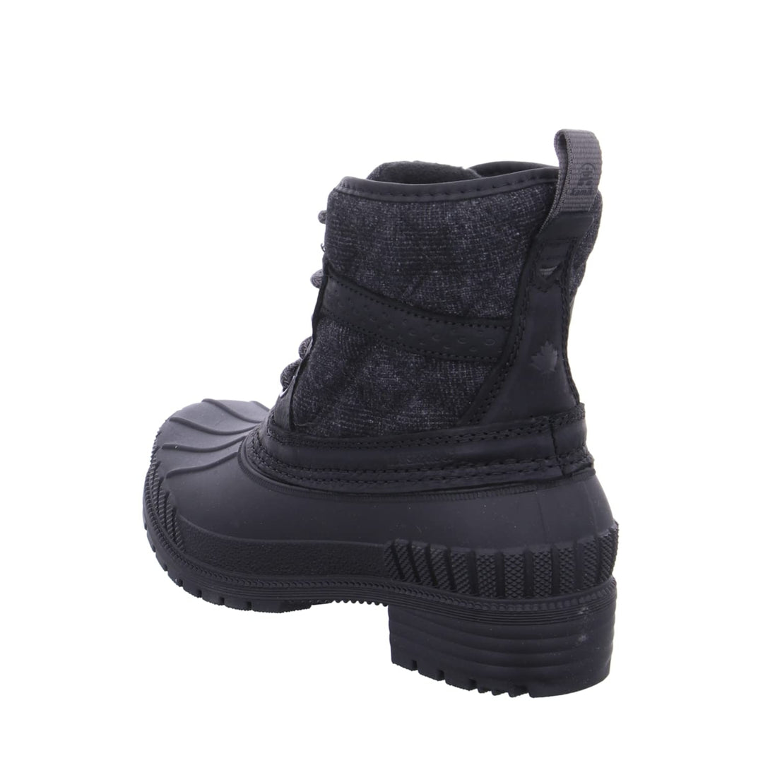 Kamik Sienna Mid 2 Boots Black Waterproof Comfortable Size Options Available Image 4