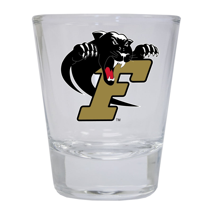 Ferrum College Round Shot Glass Image 1