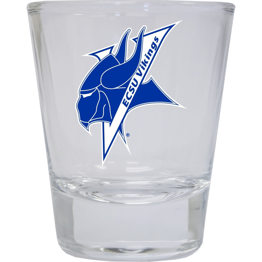 Elizabeth City State University Round Shot Glass Image 1