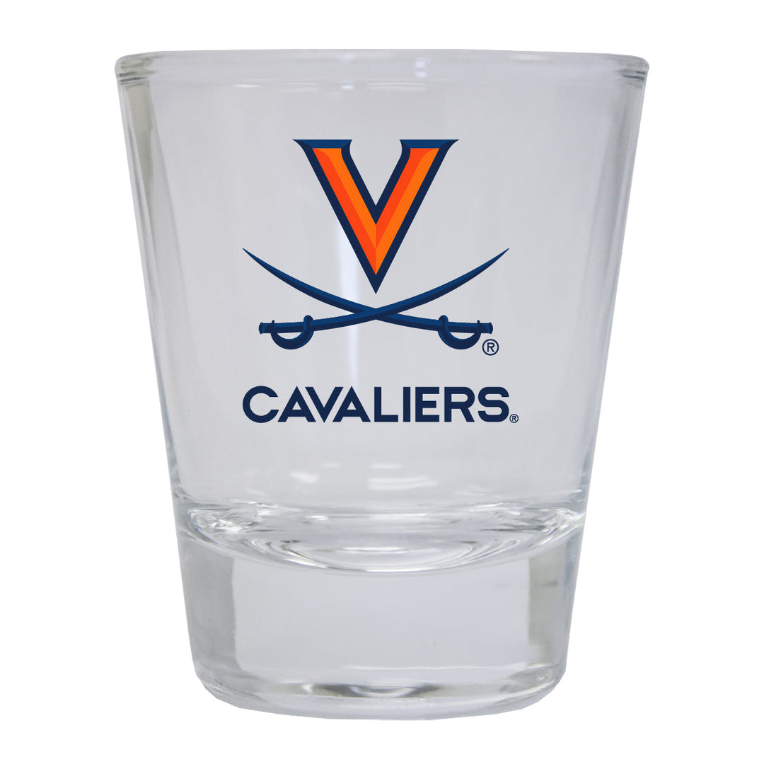 Virginia Cavaliers Round Shot Glass Image 1