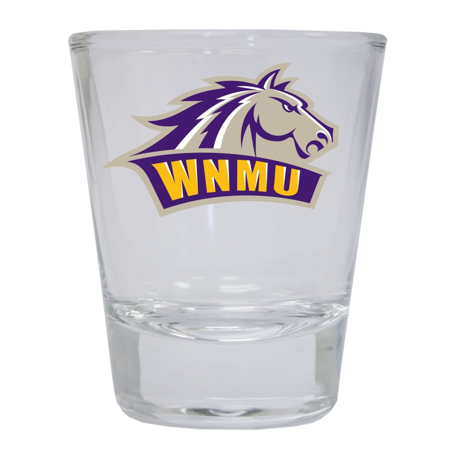 Western Mexico University Round Shot Glass Image 1