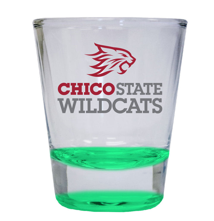 California State University Chico 2 ounce Color Etched Shot Glasses Image 3