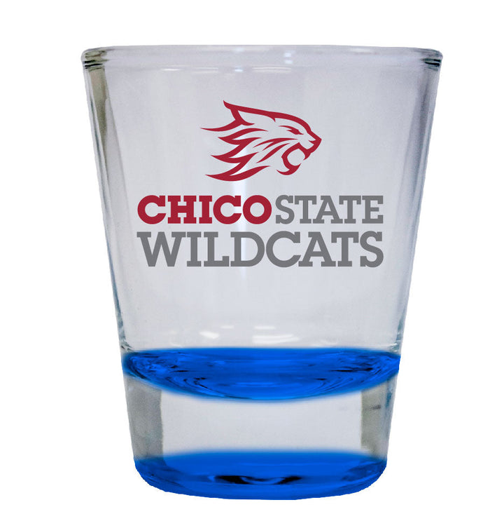 California State University Chico 2 ounce Color Etched Shot Glasses Image 4