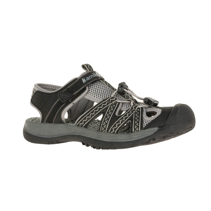 Kamik Womens The Islander 2 Sandal Black/Charcoal - HK2249-BCH  BLACK/CHARCOAL Image 1